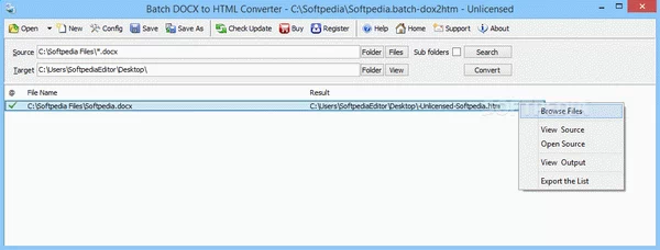 Batch DOCX to HTML Converter Crack + License Key Download