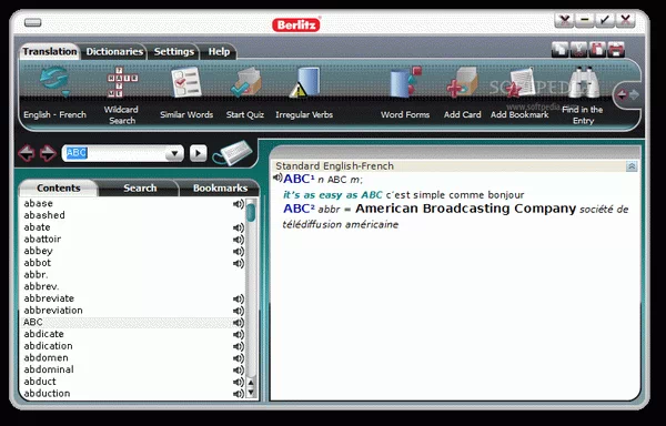 Berlitz Standard Dictionary English-French & French-English Crack With Serial Key 2025