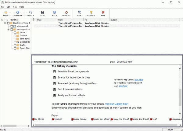 BitRecover IncrediMail Converter Wizard Crack Plus Activator