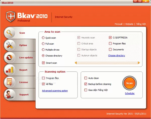 BkavPro Internet Security 2010 Activator Full Version