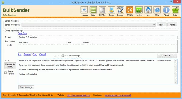 BulkSender - Lite Edition Crack + Activation Code Download