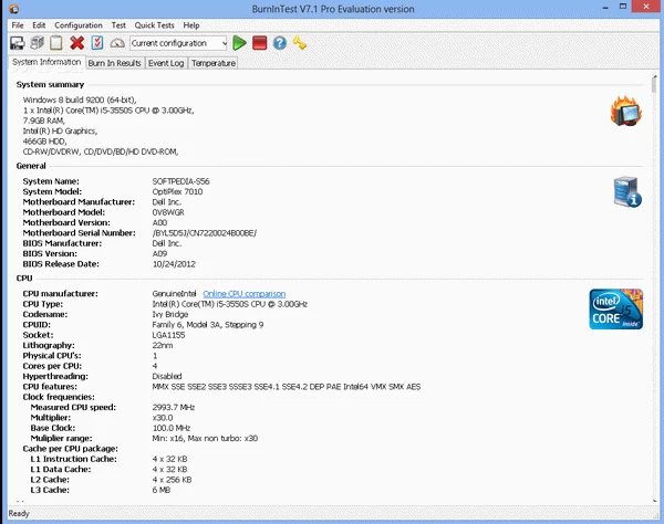 BurnInTest Professional Crack Plus Serial Number
