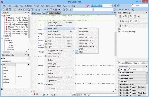 Embarcadero C++Builder XE8 Crack & License Key