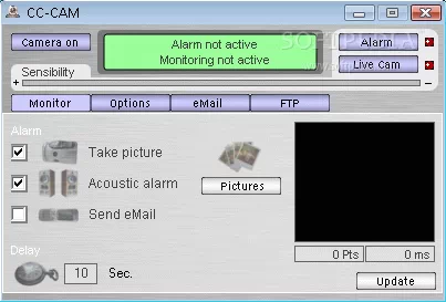 CC-CAM alarm system Crack + Keygen (Updated)