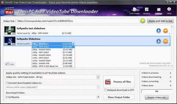 ChrisPC Free VideoTube Downloader Crack Plus Serial Number