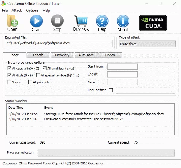 Cocosenor Office Password Tuner Serial Number Full Version