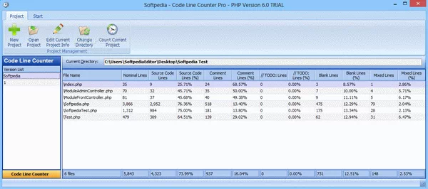Code Line Counter Pro - PHP Version Activator Full Version