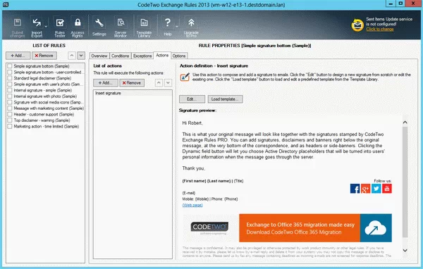 CodeTwo Exchange Rules Crack With License Key Latest