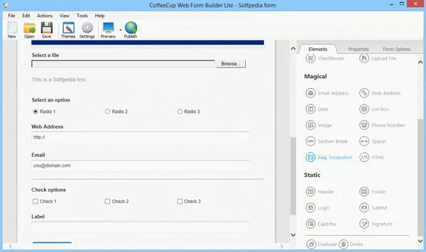 CoffeeCup Web Form Builder Lite Crack Plus Activation Code