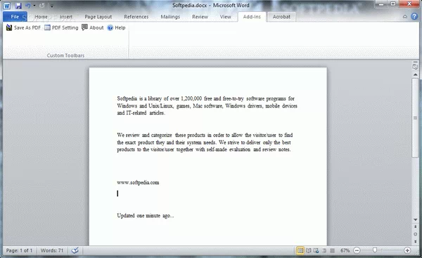Convert DOC to PDF For Word Crack + Serial Key