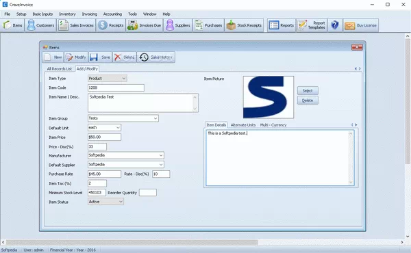 CraveInvoice Crack Plus Serial Number
