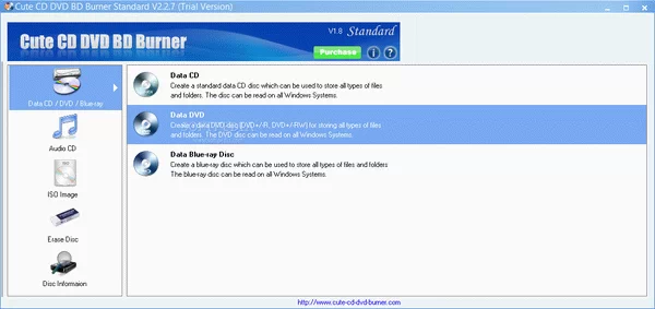 Cute CD DVD BD Burner Standard Crack + Serial Key Download