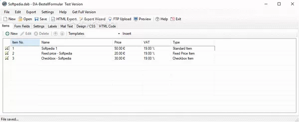DA-OrderForm Crack + Activator Download 2025
