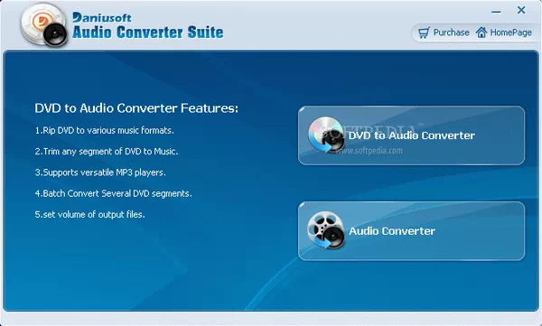 Daniusoft Audio Converter Suite Crack + License Key