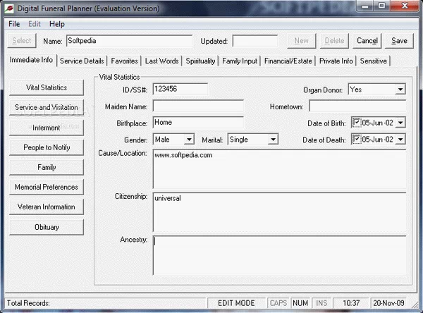 Digital Funeral Planner Crack + Keygen (Updated)