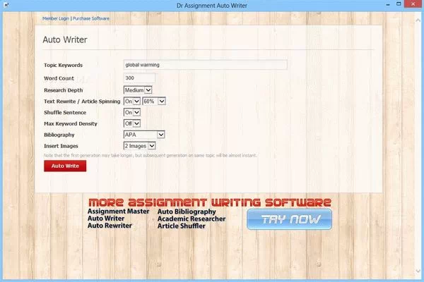 Dr Assignment Auto Writer Crack + Serial Key