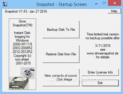 Drive Snapshot Crack With Serial Key Latest