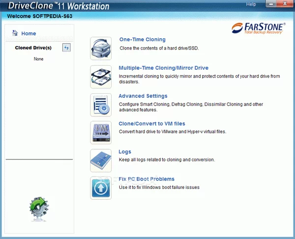 DriveClone Workstation Crack + License Key Download