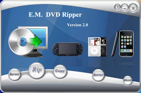 E.M. DVD Ripper Crack + Serial Key Download