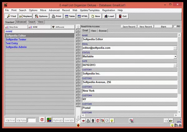E-Mail List Organizer Deluxe Crack + License Key (Updated)