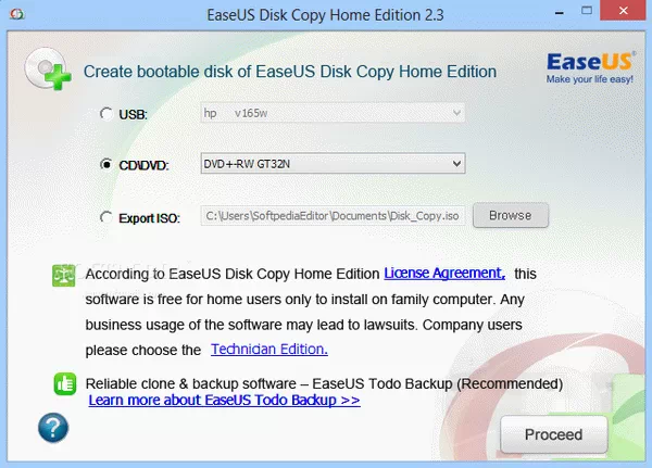 EaseUs Disk Copy Home Edition Crack & Keygen
