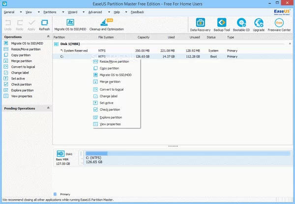 EASEUS Partition Master Free Edition Crack Plus Serial Key