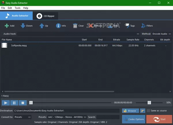 Easy Audio Extractor Crack + Activation Code Updated