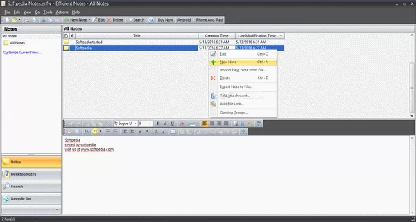 Efficient Notes Crack + Serial Key (Updated)