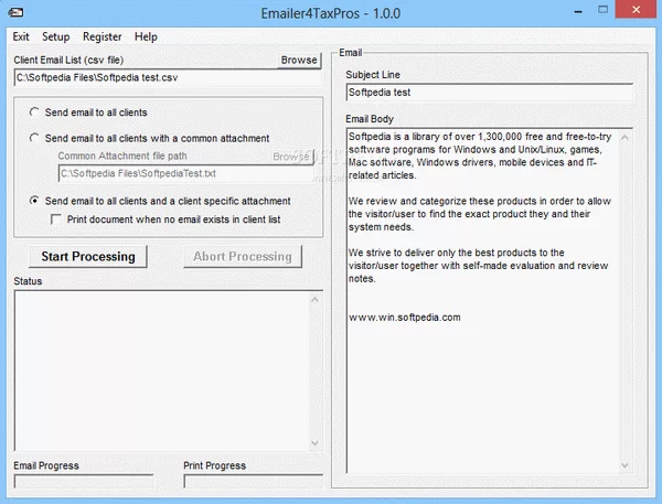 Emailer4TaxPros Crack Full Version