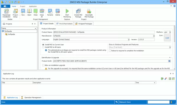 EMCO MSI Package Builder Enterprise Crack & License Key