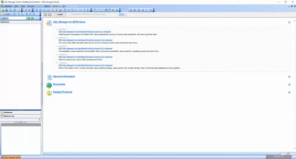 EMS SQL Manager Lite for InterBase and Firebird Crack With Serial Key Latest