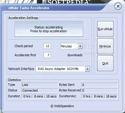 eMule Turbo Accelerator Serial Key Full Version