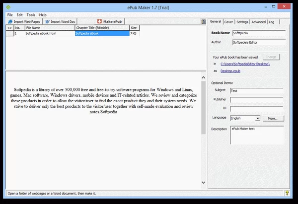 ePub Maker Crack & Activation Code