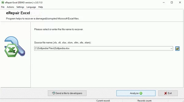 eRepair Excel Crack & License Key