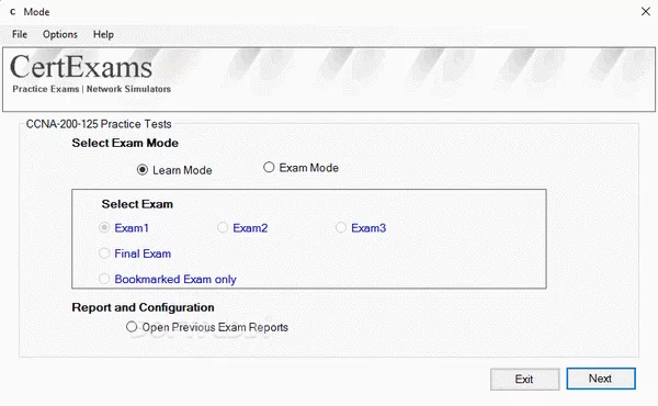 Exam Simulator for CCNA (200-125) Crack Full Version