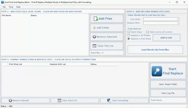Excel Find & Replace Batch Crack Plus Activator
