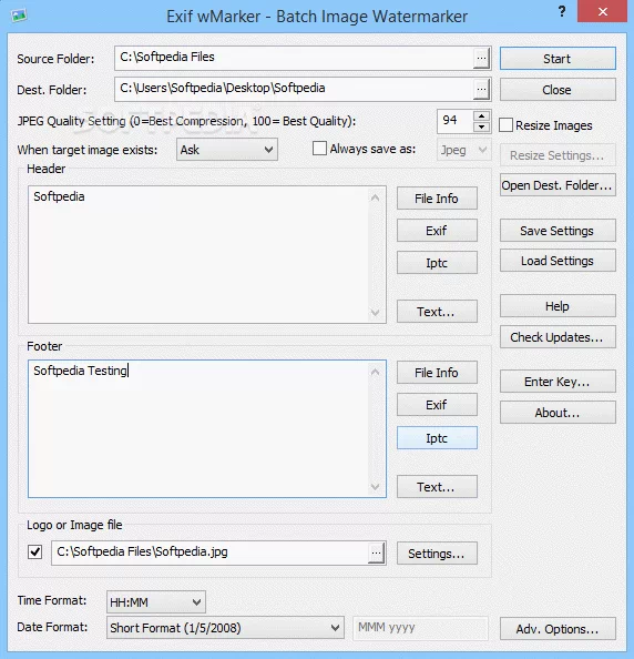 Exif wMarker Crack & Serial Number