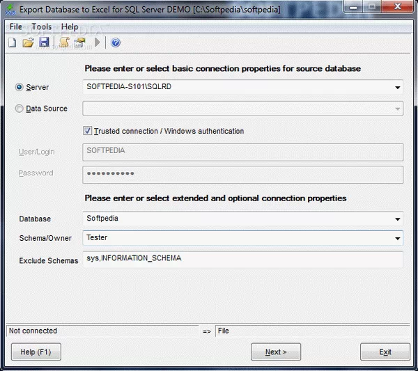 Export Database to Excel for SQL Server Crack + Keygen Updated