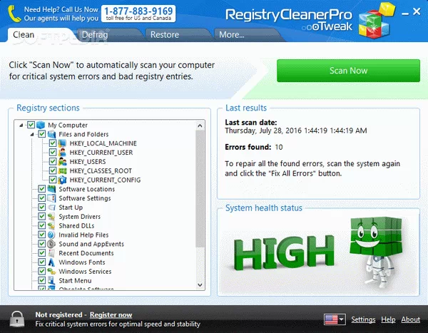 RegisterCleanerPro Crack Plus Keygen