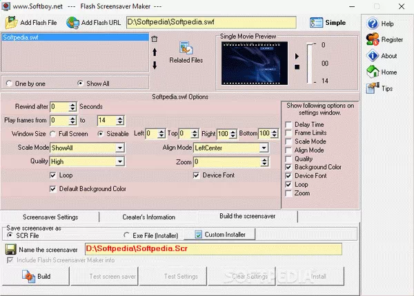 Flash Screensaver Maker Crack & Activation Code