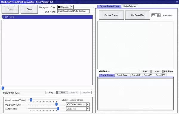 Flash-SWF to AVI/GIF Converter Crack + Activation Code Download