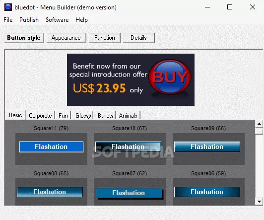 Flashation Flash buttons Builder Crack With License Key Latest