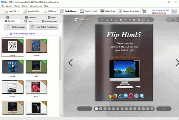 Flip HTML5 Crack + Keygen Updated