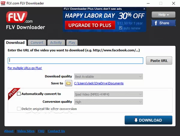 FLV.com FLV Downloader Crack + Serial Number (Updated)