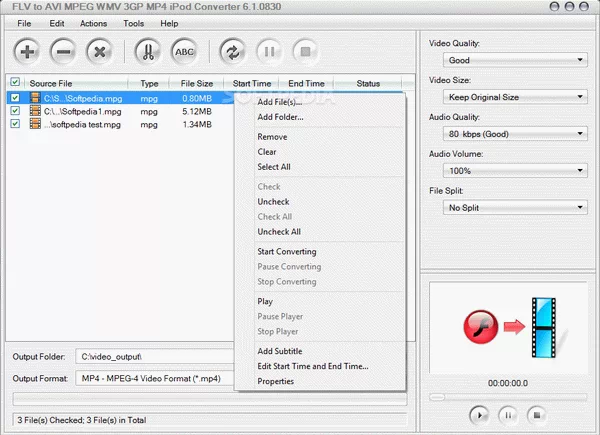 FLV to AVI MPEG WMV 3GP MP4 iPod Convert Serial Number Full Version