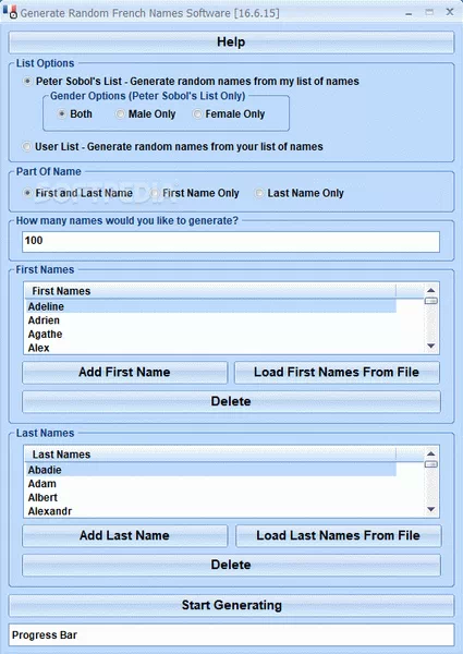 Generate Random French Names Software Crack With Activation Code 2025
