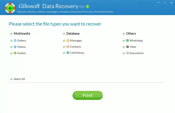 Gihosoft Android Data Recovery Crack + Serial Number