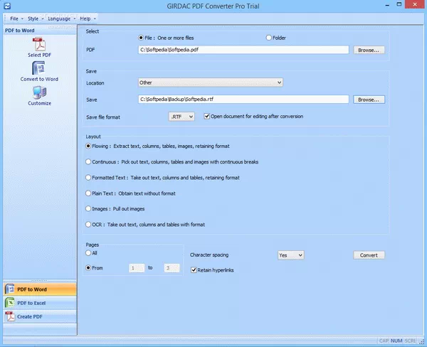 GIRDAC PDF Converter Pro Crack + Keygen