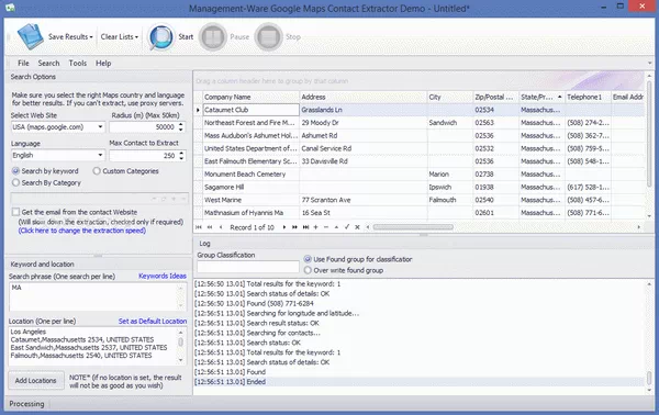 Google Maps Contact Extractor Crack With Activation Code