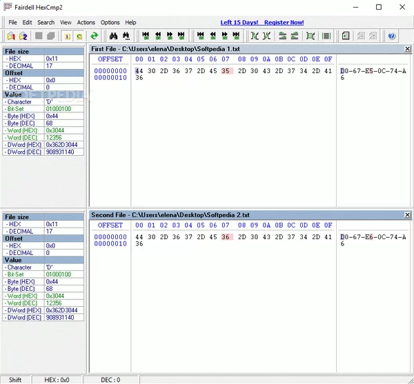 HexCmp Crack & Serial Number